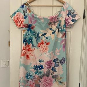 Off the Shoulder Calvin Klein dress